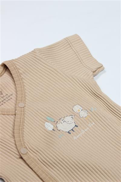 Bistyle Always Dream Yarım Kol Badi 17115 Ekru Bej