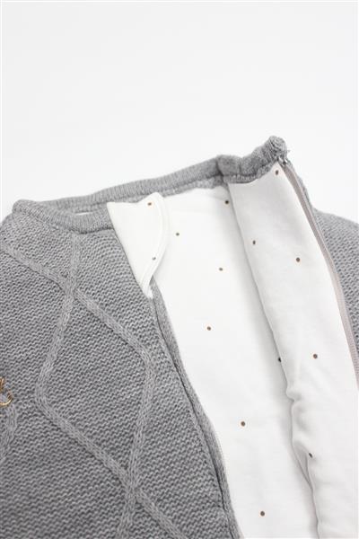 Bistyle Baby İn Swadding Triko Kundak 75108 Gri