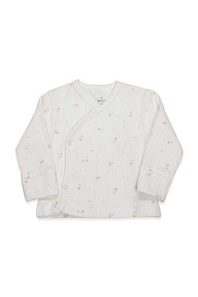 Bistyle Bloom White 3'Lü Zıbın Takım 13112 Ekru Gül Kurusu