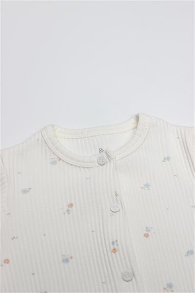 Bistyle Bloom White Tulum 15113 Ekru Gül Kurusu