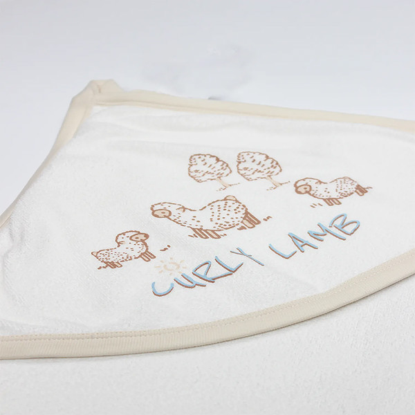 Bistyle Curly Lamb Tulum 15108 Bej Mavi Ekru