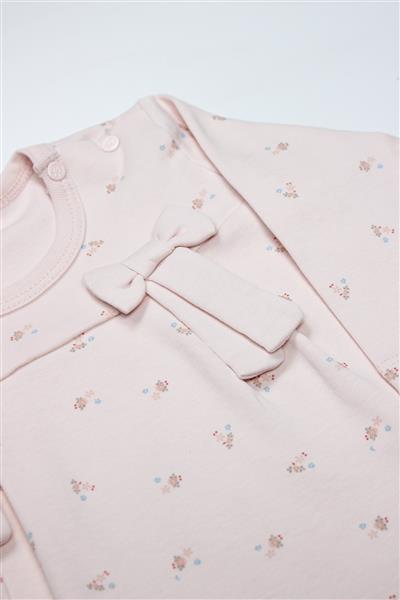 Bistyle Grow İn Love 2'Li Bebe Takım 14102 Pembe Ekru