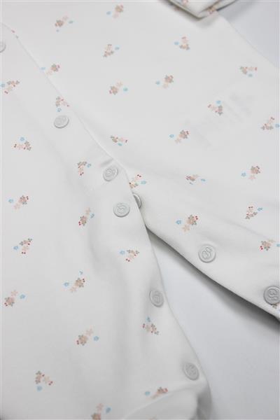 Bistyle Grow İn Love Bebe Tulum 15103 Pembe Ekru