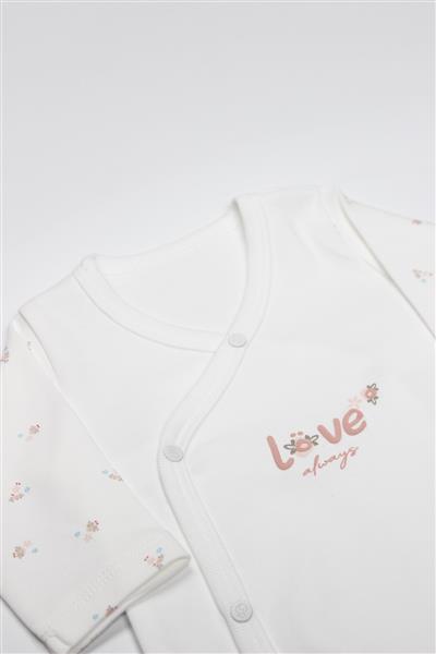 Bistyle Grow İn Lowe Kravuze Body 17106 Pembe Ekru