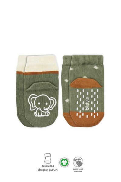 Bistyle 2Li Hayvan Figür Kaymaz Kız Soket Çorap 10120 Nil