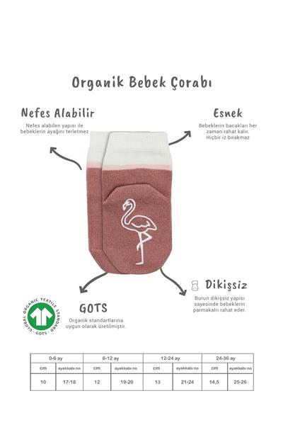 Bistyle 2Li Hayvan Figür Kaymaz Kız Soket Çorap 10120 Pudra