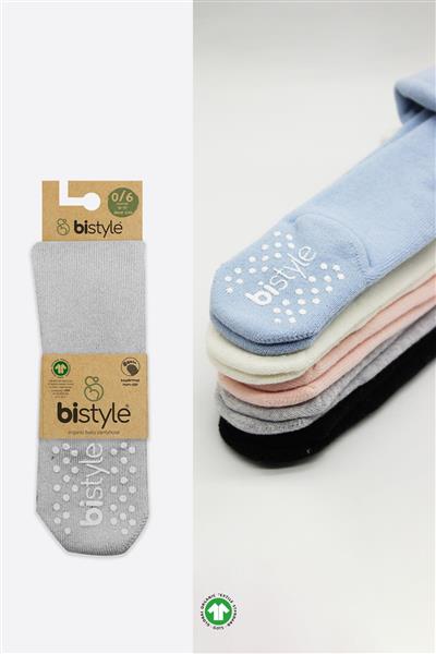 Bistyle Kaymaz Basic Külotlu Çorap 50501 Gri