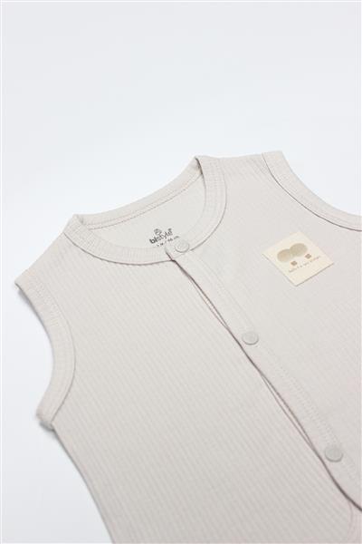 Bistyle Modal Flying Balloons Bebek Yelek BS18110 Bej