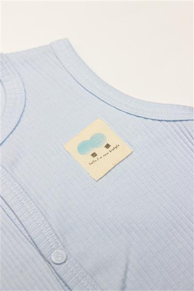 Bistyle Modal Flying Balloons Bebek Yelek BS18110 Mavi