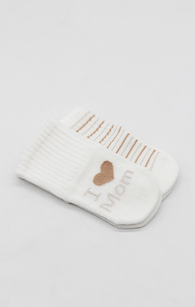 Bistyle Mom Dad Penye Kaymaz Soket Çorap 2Li 10147 Çember Mom