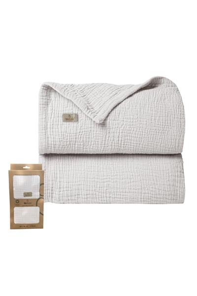 Bistyle Müslin Battaniye 120X120 Cm 70101 Taş