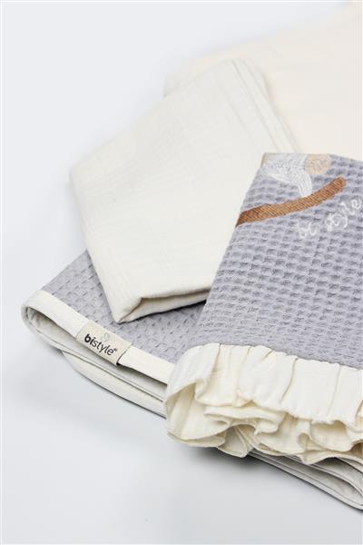 Bistyle Natural Life Boy Pike Takımı 80103 Gri