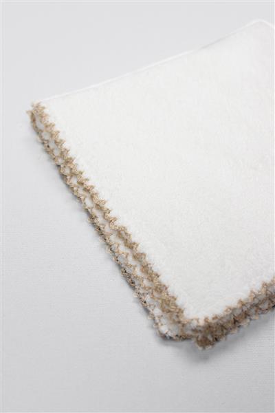 Bistyle Organik 28X28 6'Lı Havlu Mendil 90105 Ekru