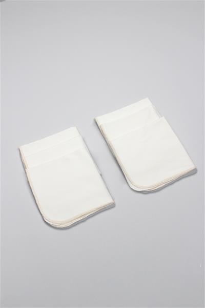 Bistyle Organik 28X28 6'Lı Penye Mendil 90103 Ekru