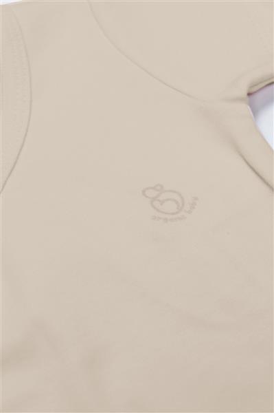 Bistyle Organik Natural Basic Style Kruvaze Uzun Kol Body BS17102 Bej