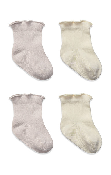 Bistyle Overlok Style Penye Soket Çorap 2Li 10153 Taş