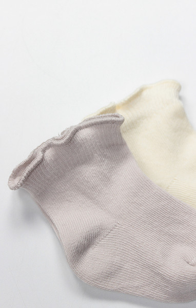 Bistyle Overlok Style Penye Soket Çorap 2Li 10153 Taş