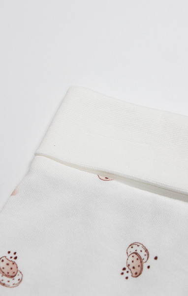 Bistyle Patikli Alt Cookies Make Happy 16144 Ekru