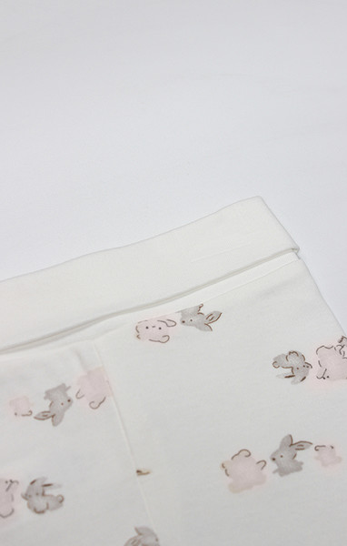 Bistyle Patikli Alt Love You Family 16150 Pudra