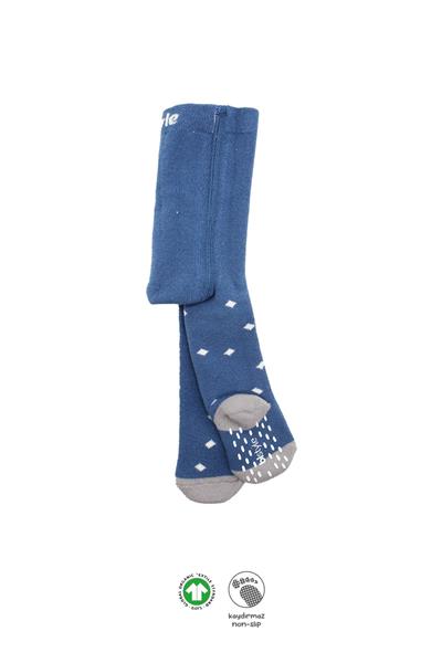 Bistyle Puan Kaymaz Havlu Külotlu Çorap 50502 İndigo
