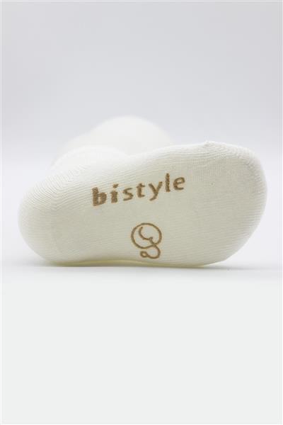 Bistyle 3Lü Puanlı Kaymaz Penye Soket Çorap 10108 Bej