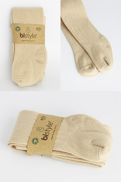 Bistyle Tekli Düz Külotlu Çorap 50104 Bej