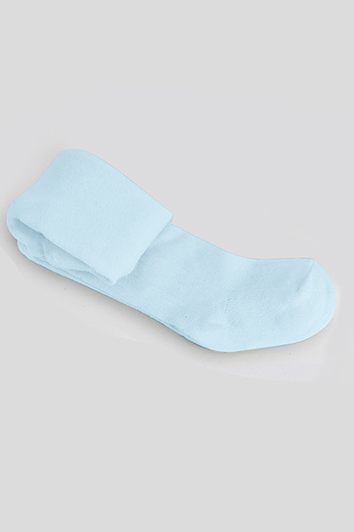 Bistyle Tekli Düz Külotlu Çorap 50104 Mavi