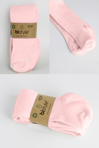 Bistyle Tekli Düz Külotlu Çorap 50104 Pembe