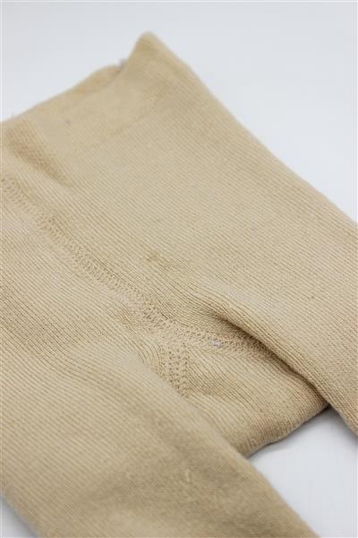 Bistyle Tekli Kaymaz Mix Havlu Külotlu Çorap 50501 Bej