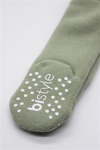 Bistyle Tekli Kaymaz Mix Havlu Külotlu Çorap 50501 Nil