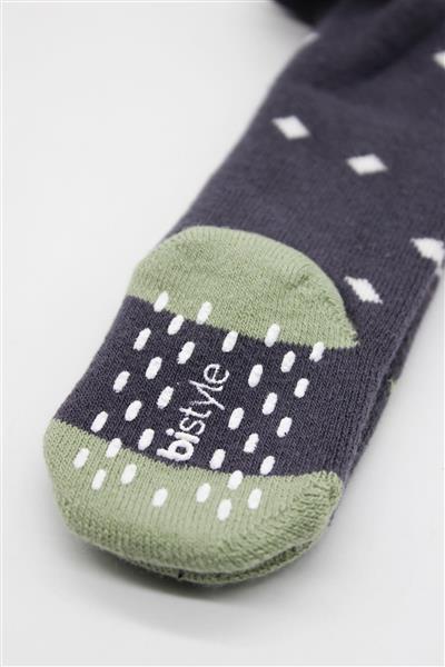 Bistyle Puan Kaymaz Havlu Külotlu Çorap 50502 Antrasit