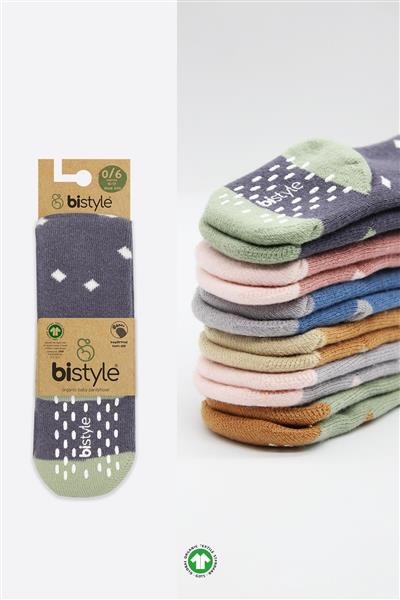Bistyle Puan Kaymaz Havlu Külotlu Çorap 50502 Antrasit