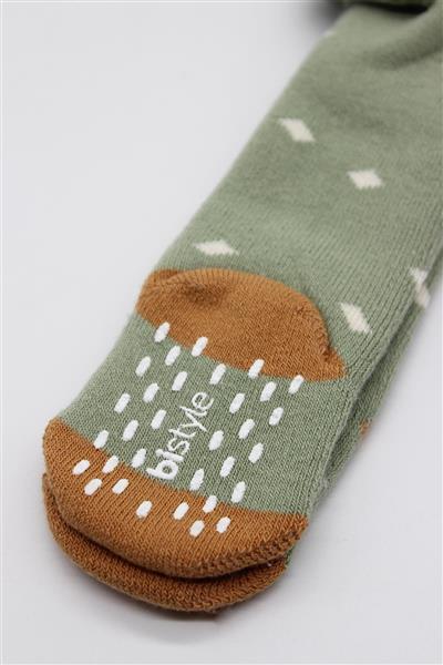 Bistyle Puan Kaymaz Havlu Külotlu Çorap 50502 Nil