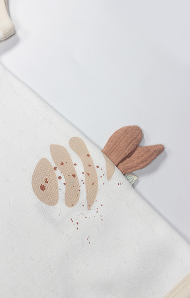 Bistyle Tulum Barbatöz Ocean And Starfish 15176 Ekru