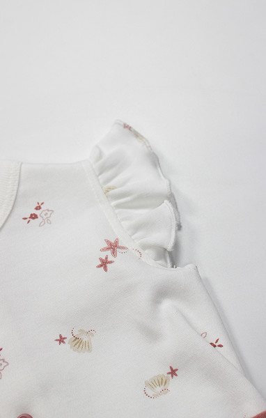 Bistyle Tulum Şort Müslin Starfish Wishes 15142 Pembe