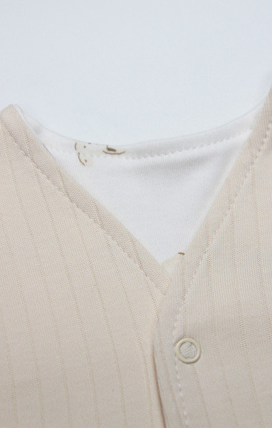 Bistyle Yelek Çift Taraflı With You Family 18113 Bej