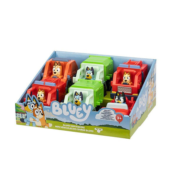 Bluey 18066 Bluey Figürlü Mini Araçlar - Asorti(Belirtilen Fiyat, Tekli Satış İçin Adet Fiyatıdır.)