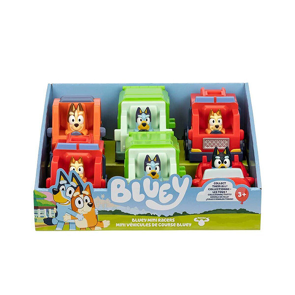 Bluey 18066 Bluey Figürlü Mini Araçlar - Asorti(Belirtilen Fiyat, Tekli Satış İçin Adet Fiyatıdır.)