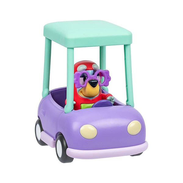 Bluey 18924 Bluey Büyükannenin Arabası Ve Janet Figürü