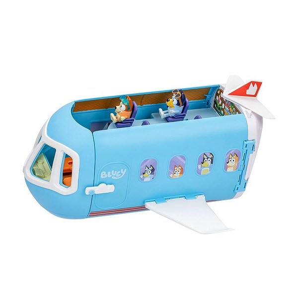Bluey/17670 Bluey 3Ü 1 Arada Dönüşen Uçak Oyun Seti
