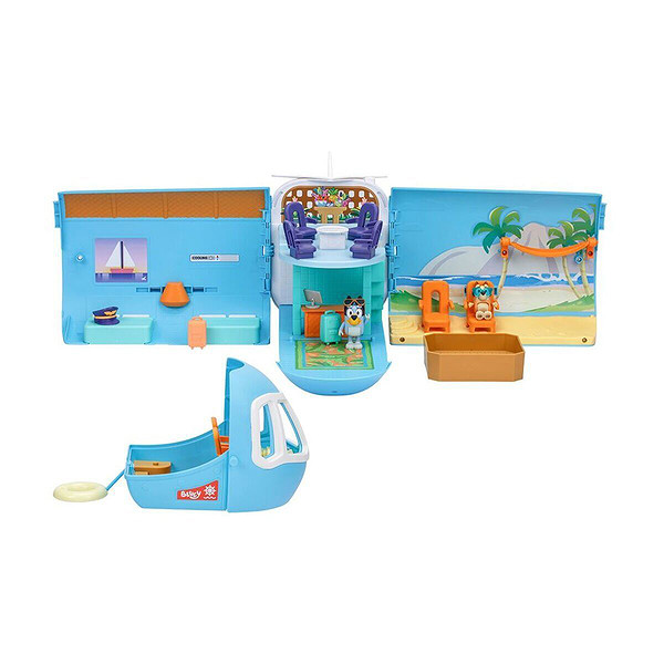 Bluey/17670 Bluey 3Ü 1 Arada Dönüşen Uçak Oyun Seti
