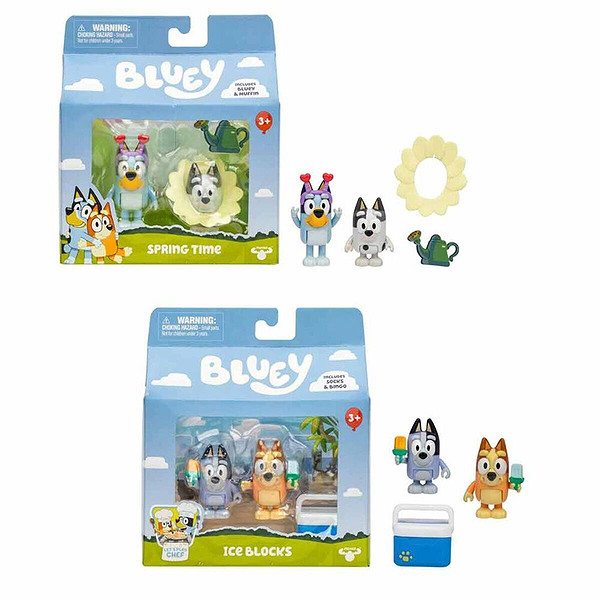 Bluey/18912 Bluey 2Lİ Figür Aksesuarlı Set Asorti
