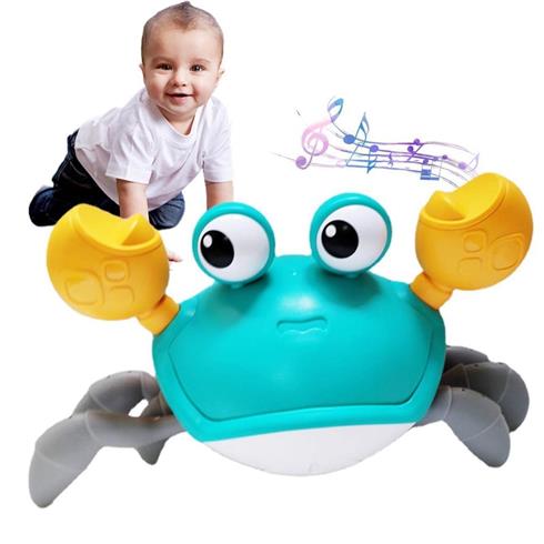 Can Oyuncak Sesli Ve Işıklı Sensörlü Şarjlı Yengeç QC-1Y