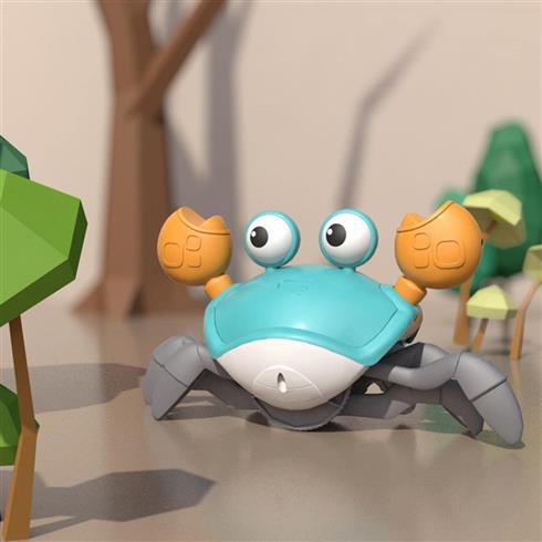 Can Oyuncak Sesli Ve Işıklı Sensörlü Şarjlı Yengeç QC-1Y