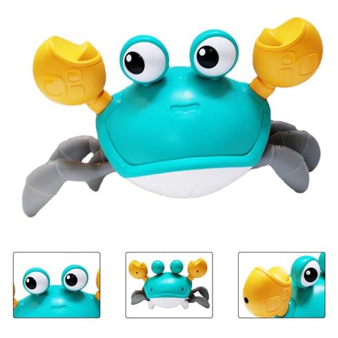 Can Oyuncak Sesli Ve Işıklı Sensörlü Şarjlı Yengeç QC-1Y