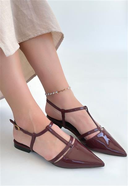 Canca Bordo Rugan Babet Ayakkabı