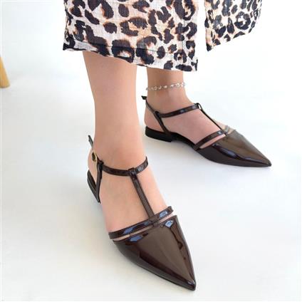 Canca Kahverengi Rugan Babet Ayakkabı