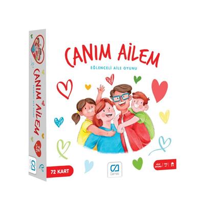 Caoyn-6025 Canım Ailem Kutu Oyunu -CA Games