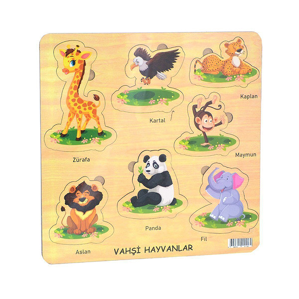 CC Oyuncak, Memo 32X32 Eğitici Şekiller - 6 Assorti