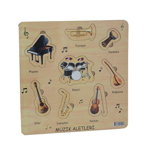 CC Oyuncak, Memo 32X32 Eğitici Şekiller - 6 Assorti